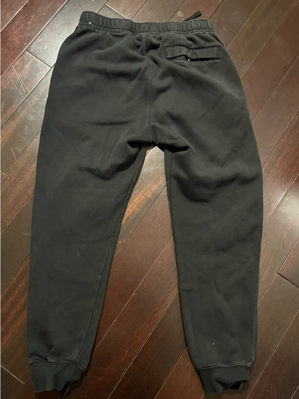 Nike Men’s Black Fleece Jogger Pants - small - Picture 2 of 3